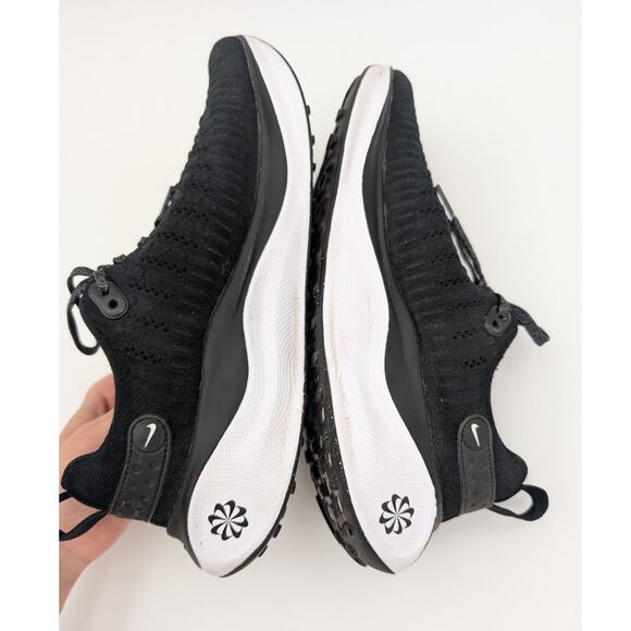 Nike InfinityRN 4 Women's Running Shoes DR2670-003 Black/White Size US9.5 EU41 - Picture 7 of 13